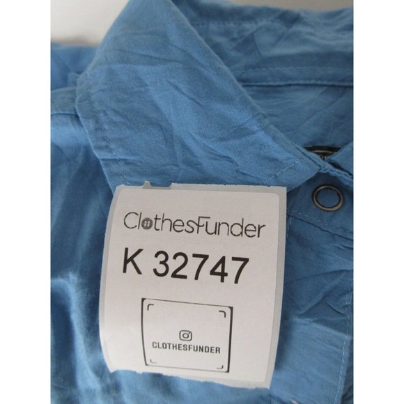 Woolrich Shirt Small Snap Down Collared Hiking Lightweight Outdoor - Picture 11 of 11